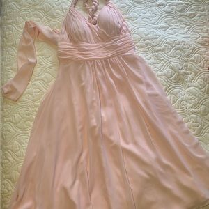 Chiffon full skirt dress
